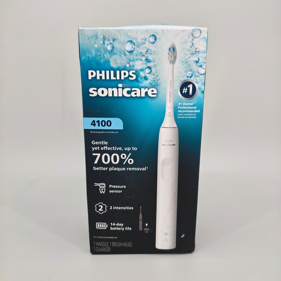 Philips Sonicare Other - Philips Sonicare 4100 Electric Toothbrush HX3681 White Open Box New